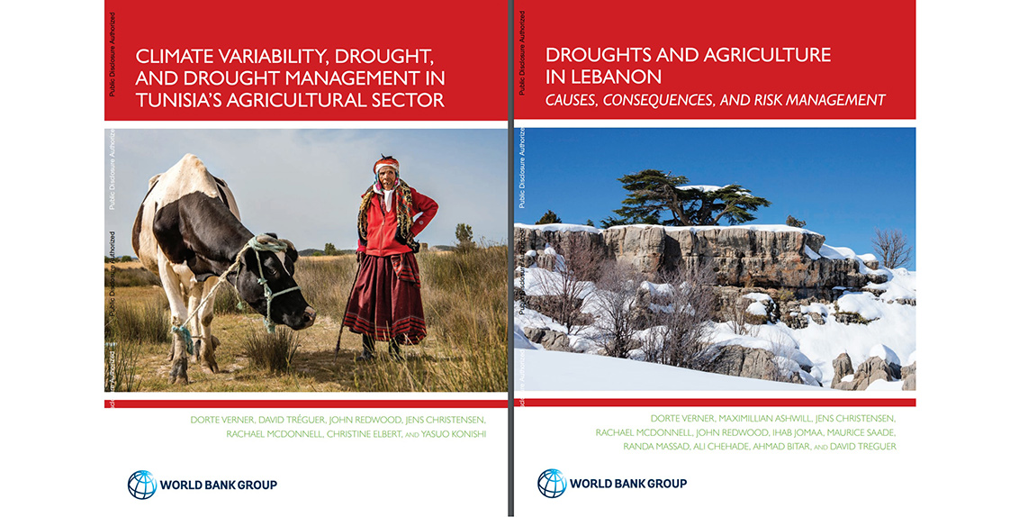 Two recently published research reports by the World Bank concerning climate change in the Middle East and North Africa (MENA) region underscore the growing problem of drought in Lebanon and Tunisia.