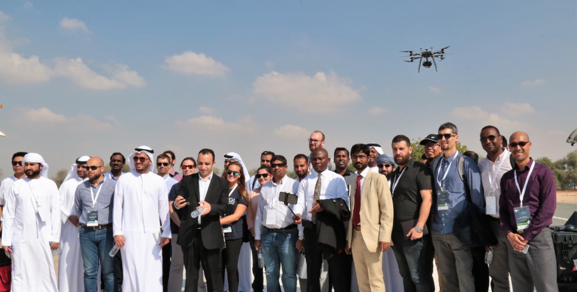 The event was jointly organized by the Zayed University, the International Center for Biosaline Agriculture (ICBA) and the Falcon Eye Drones (FEDS).